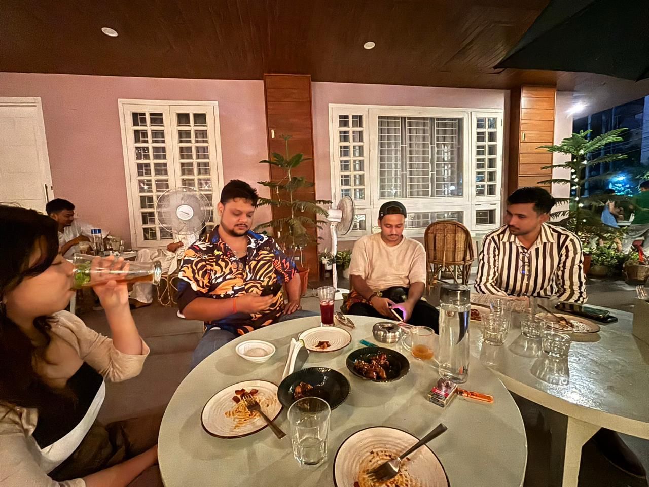 Mixtable Dinner, midsummer crew