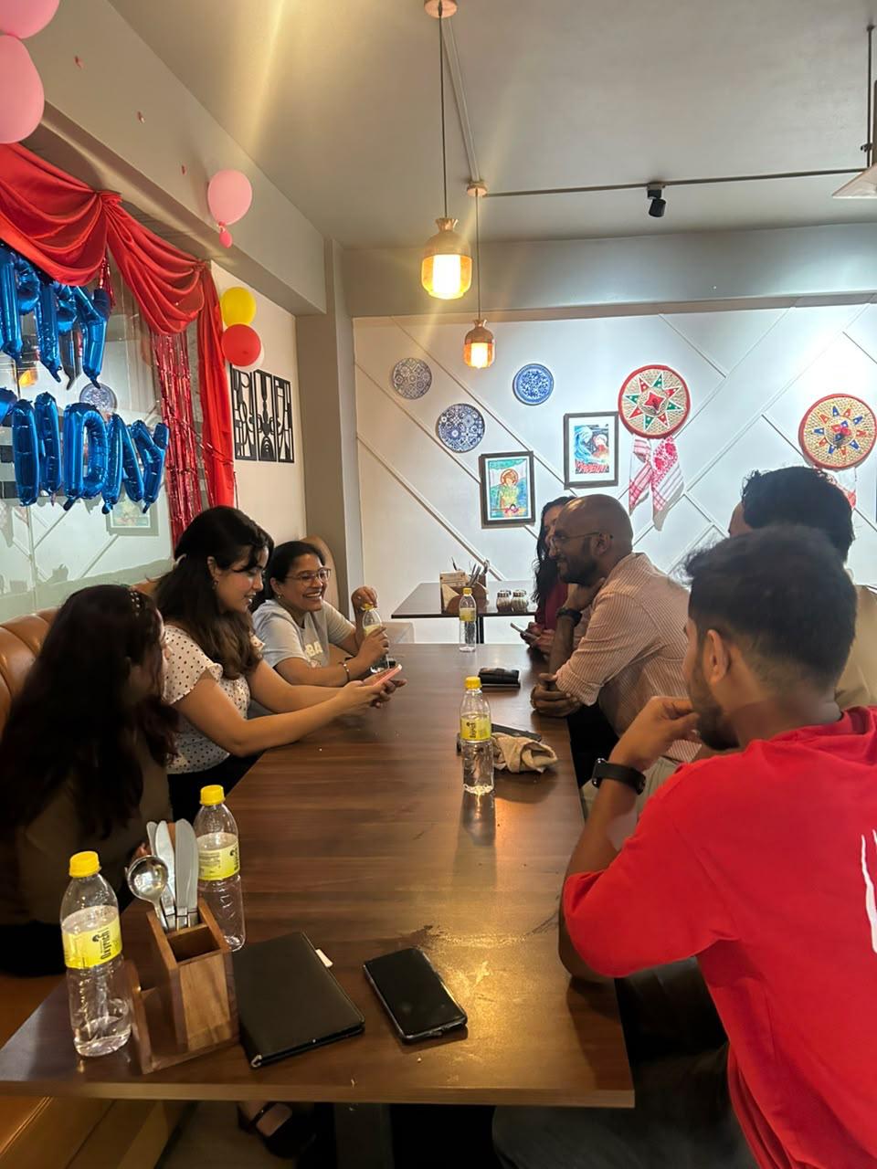Mixtable Dinner, table talk